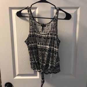 Cropped tank top